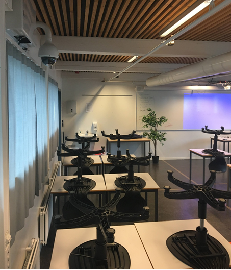 Ablecenter på arm skole